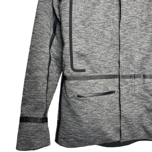 Lululemon Athletica Palindro Black/Heathered Black Mens Reversible Jacket Large - Picture 5 of 12